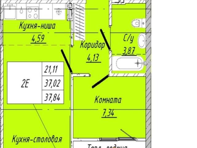Квартира продажа в Центральный АО, Омская область