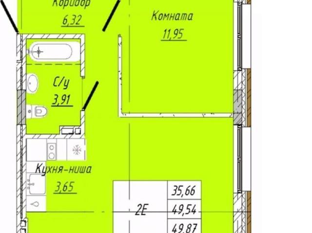 Квартира продажа в Центральный АО, Омская область