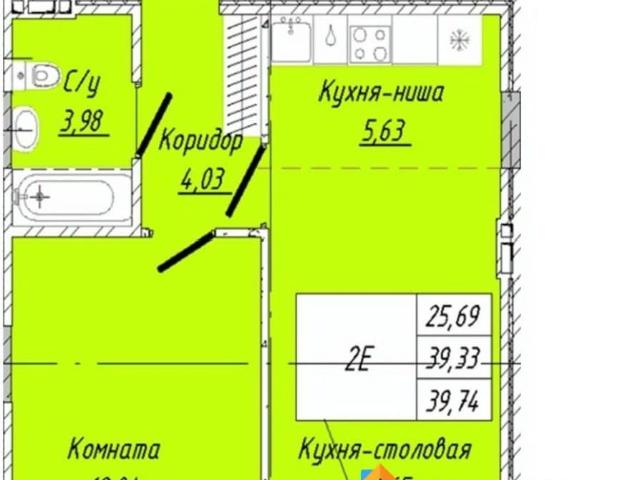 Квартира продажа в Центральный АО, Омская область