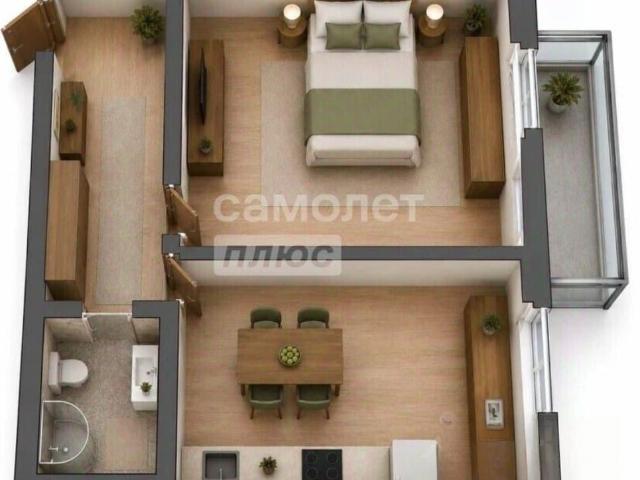 Квартира продажа в Ленинский АО, Омская область