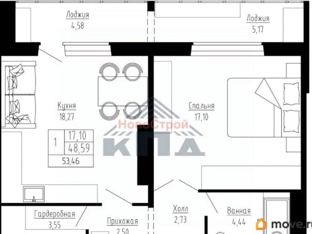 Квартира продажа в Центральный АО, Омская область