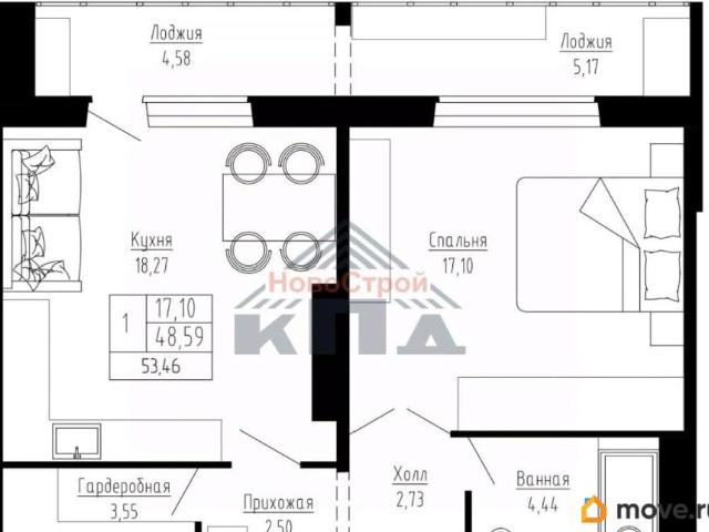 Квартира продажа в Центральный АО, Омская область