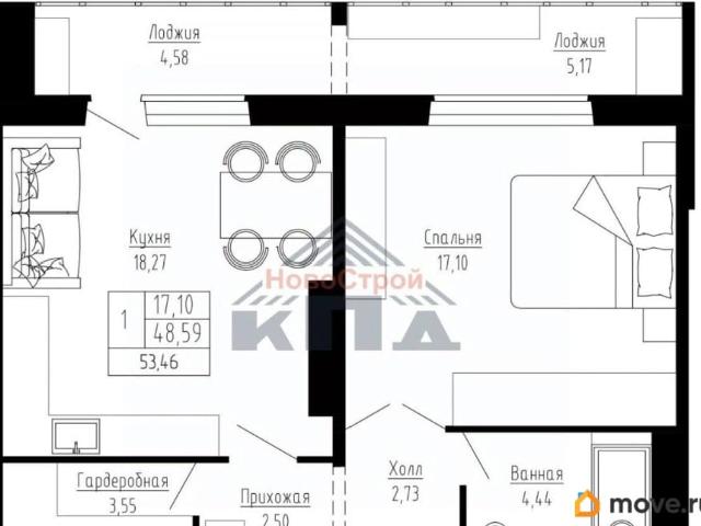 Квартира продажа в Центральный АО, Омская область