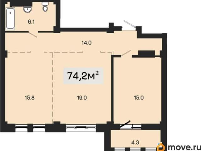 Квартира продажа в Центральный АО, Омская область