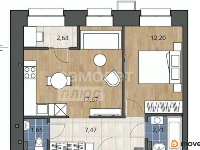 Квартира продажа в Центральный АО, Омская область