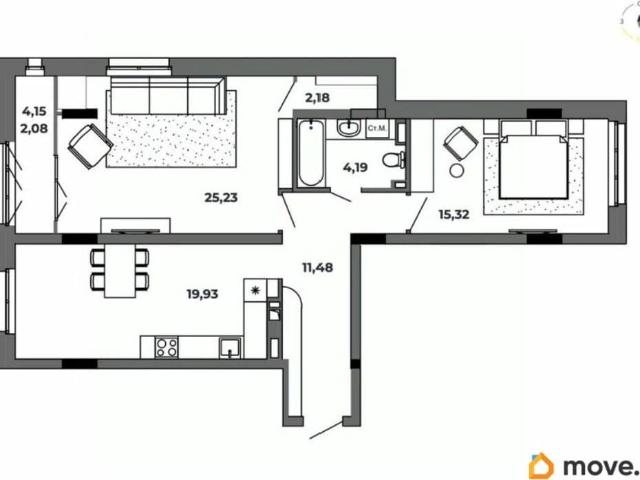Квартира продажа в Центральный АО, Омская область