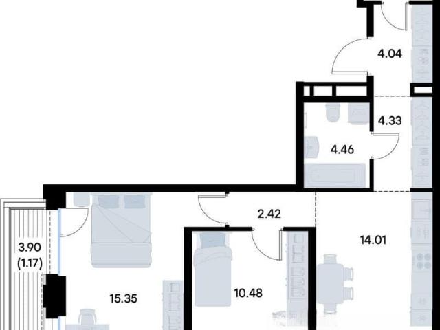 Квартира продажа в Советский административный округ, городской округ Омск