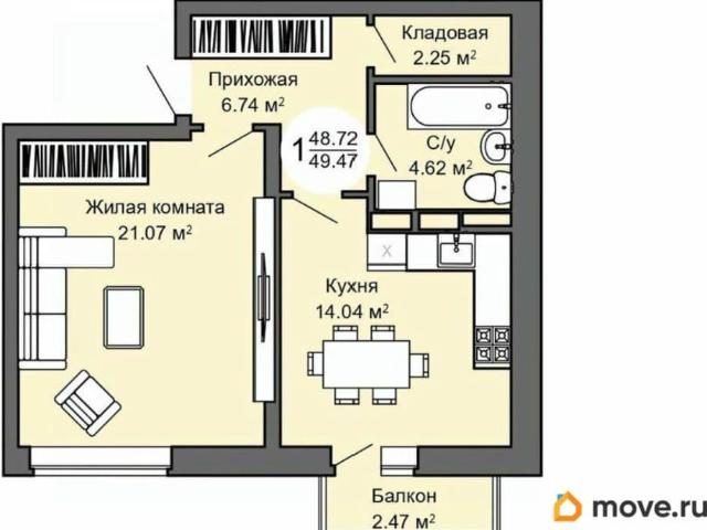 Квартира продажа в Орловская область