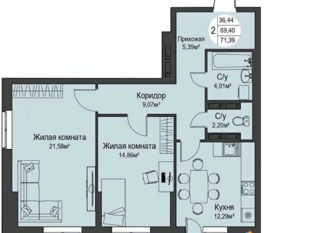 Квартира продажа в Орловская область