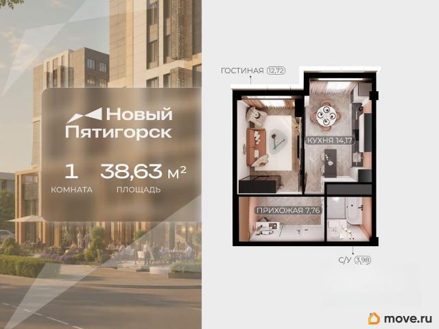 Квартира продажа в Пятигорск, Ставропольский Край