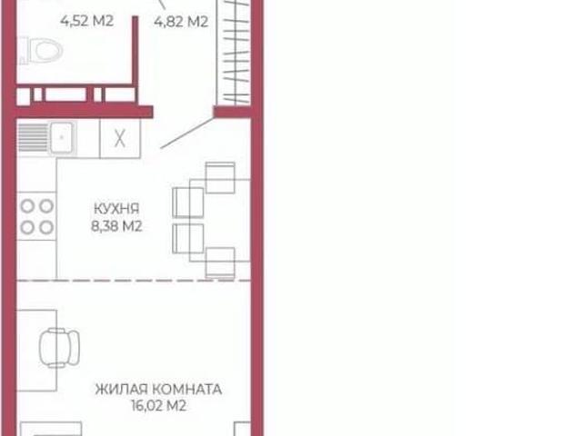 Квартира продажа в Октябрьский район, городской округ Пенза
