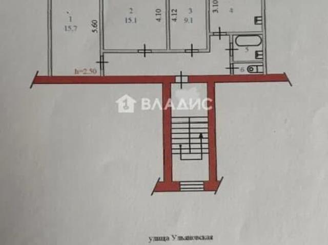 Квартира продажа в Октябрьский район, городской округ Пенза
