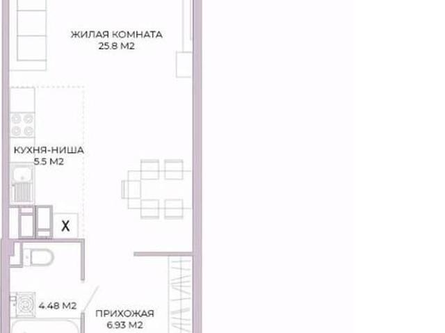 Квартира продажа в Октябрьский район, городской округ Пенза