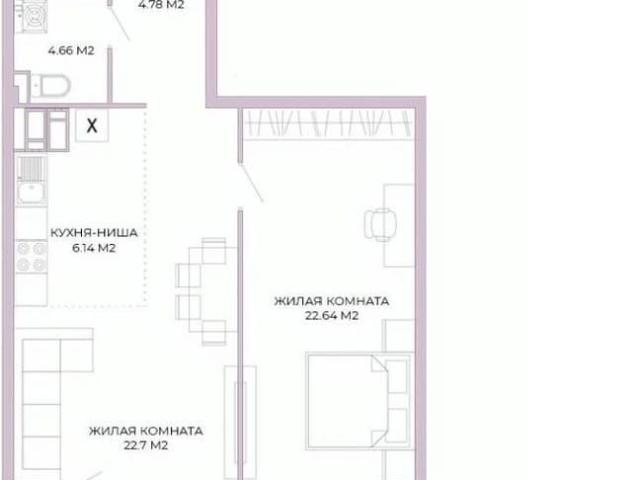 Квартира продажа в Октябрьский район, городской округ Пенза