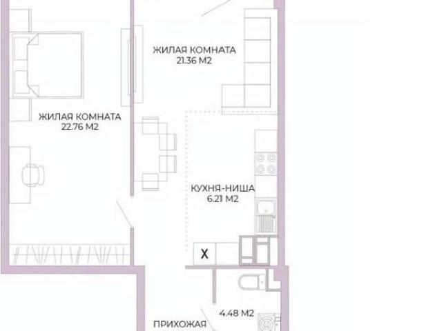 Квартира продажа в Октябрьский район, городской округ Пенза