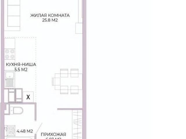 Квартира продажа в Октябрьский район, городской округ Пенза
