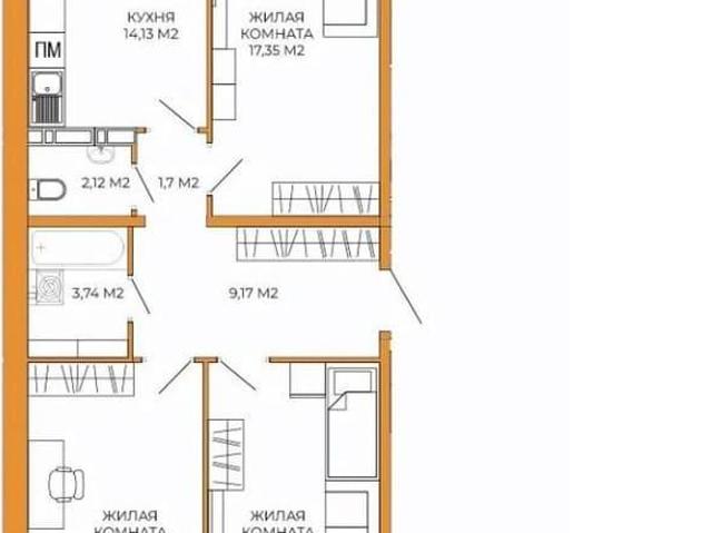 Квартира продажа в Пензенская область