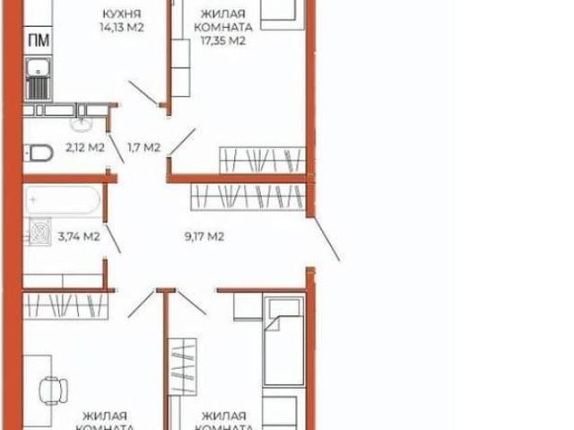 Квартира продажа в Пензенская область