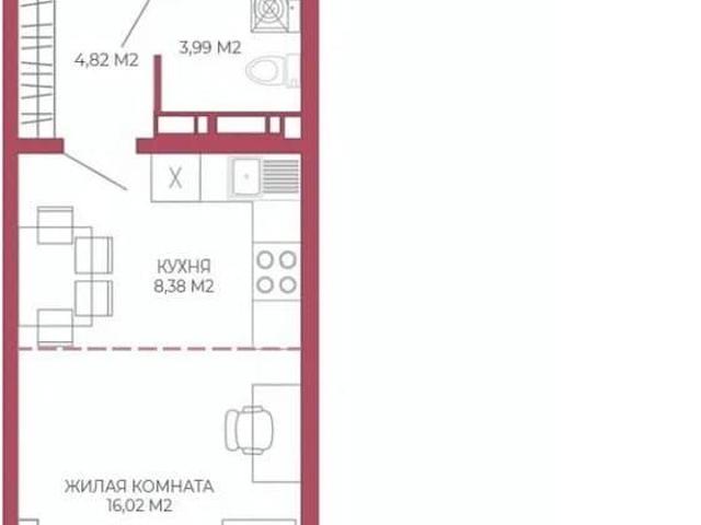 Квартира продажа в Октябрьский район, городской округ Пенза