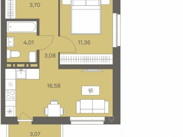 Квартира продажа в Индустриальный район, Пермь