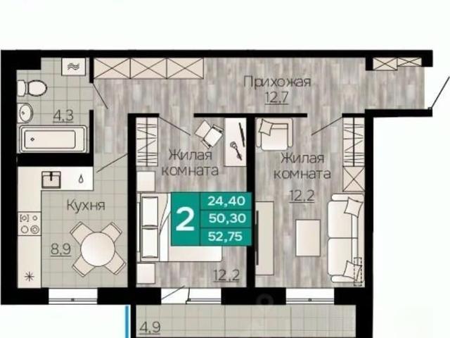 Квартира продажа в Пермь, Пермский Край