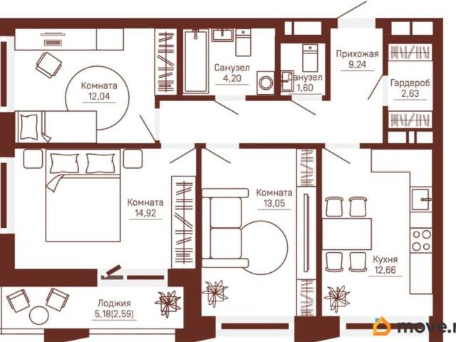 Квартира продажа в Пермь, Пермский Край