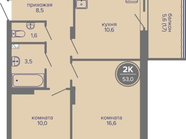 Квартира продажа в Индустриальный район, Пермь