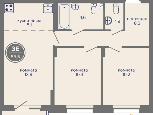 Квартира продажа в Индустриальный район, Пермь
