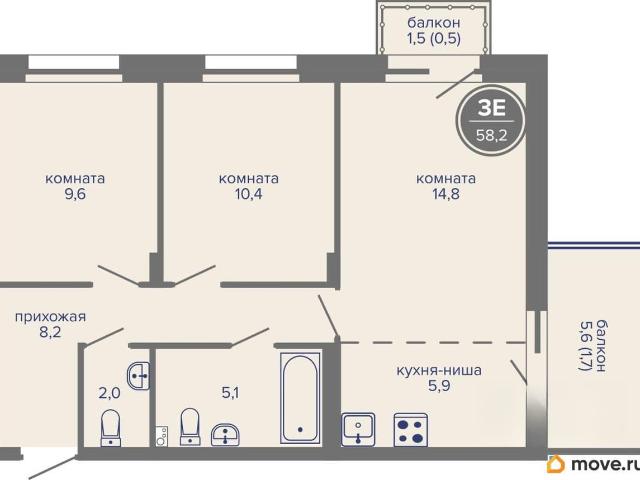 Квартира продажа в Индустриальный район, Пермь