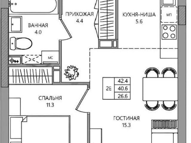 Квартира продажа в Индустриальный район, Пермь