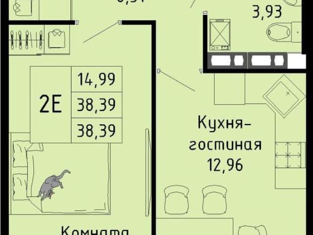 Квартира продажа в КамГЭС, Пермь
