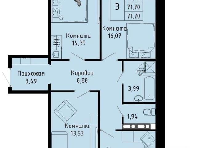 Квартира продажа в Пермь, Пермский Край