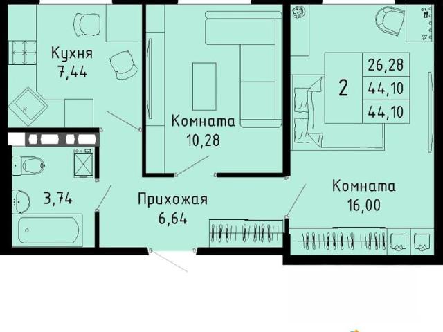 Квартира продажа в Пермь, Пермский Край