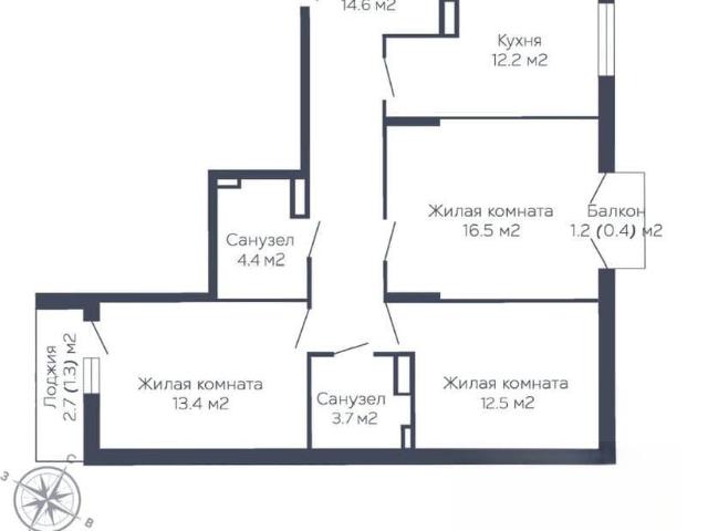 Квартира продажа в Мотовилихинский район, Пермь