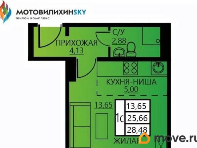 Квартира продажа в Мотовилихинский район, Пермь