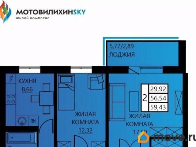 Квартира продажа в Мотовилихинский район, Пермь