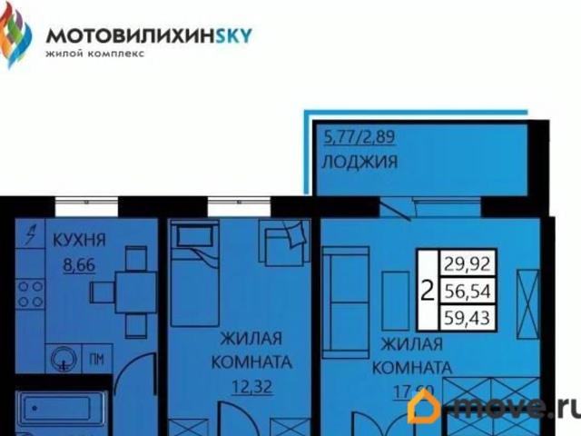 Квартира продажа в Мотовилихинский район, Пермь
