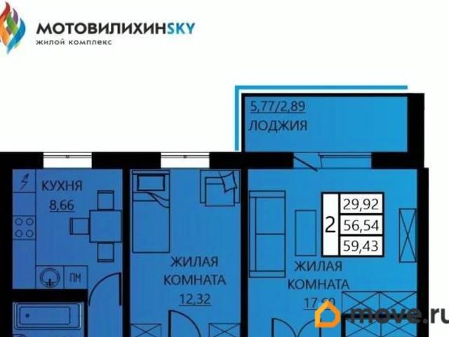 Квартира продажа в Мотовилихинский район, Пермь