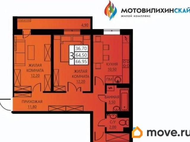 Квартира продажа в Мотовилихинский район, Пермь