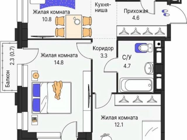 Квартира продажа в Пермь, Пермский Край