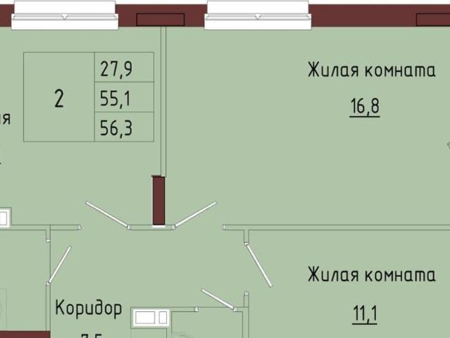 Квартира продажа в Индустриальный район, Пермь