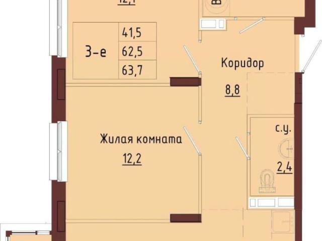 Квартира продажа в Индустриальный район, Пермь