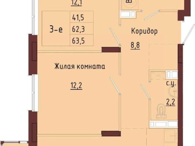 Квартира продажа в Индустриальный район, Пермь