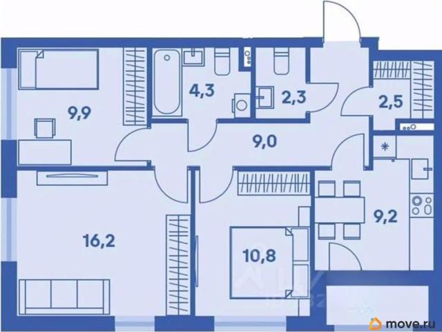 Квартира продажа в Индустриальный район, Пермь