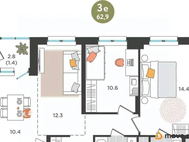 Квартира продажа в Пермь, Пермский Край