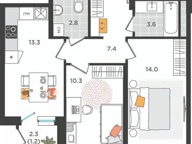 Квартира продажа в Пермь, Пермский Край