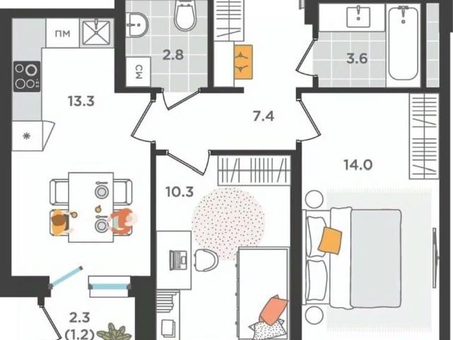 Квартира продажа в Пермь, Пермский Край