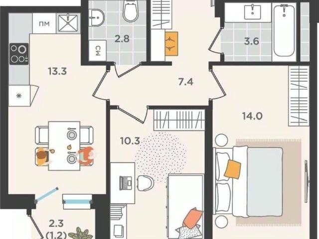 Квартира продажа в Пермь, Пермский Край