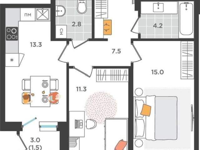 Квартира продажа в Пермь, Пермский Край
