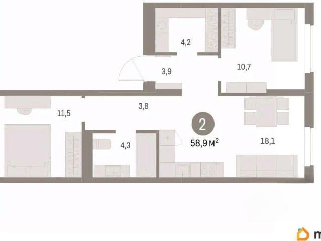 Квартира продажа в Свердловский район, Пермь
